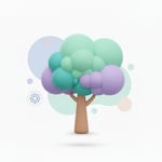 3D Tree illustration